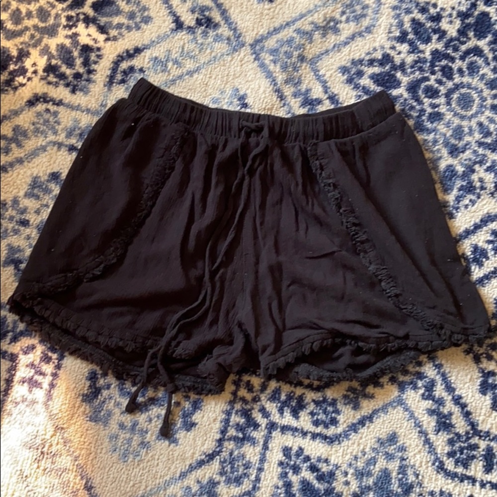 Black shorts